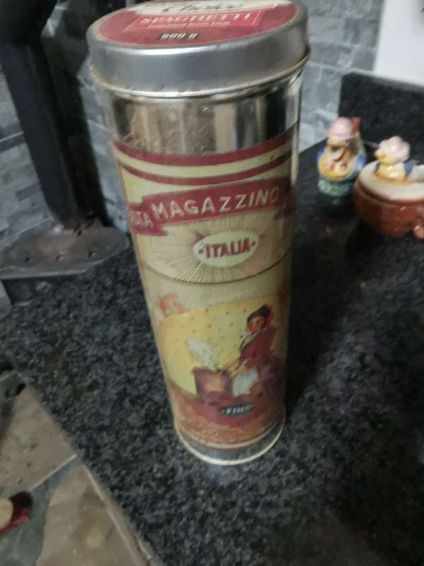 VINTAGE PASTA ITALIA TIN