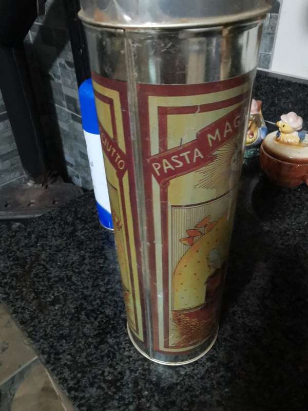 VINTAGE PASTA ITALIA TIN
