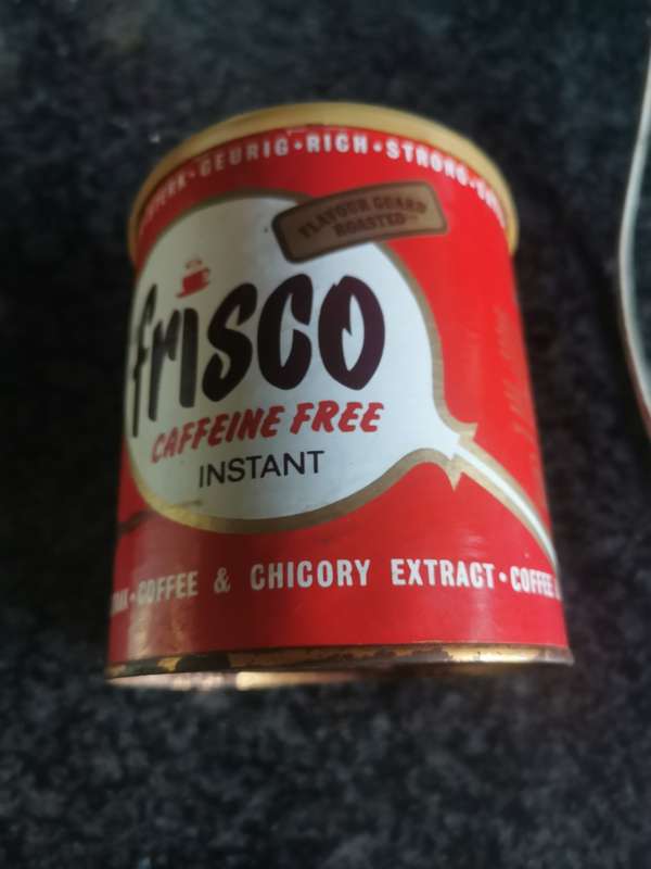 COLLECTABLE MEDUIM SIZE FRISCO  COFFEEE TIN