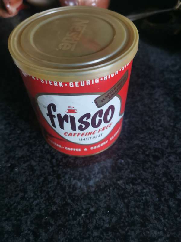 COLLECTABLE MEDUIM SIZE FRISCO  COFFEEE TIN