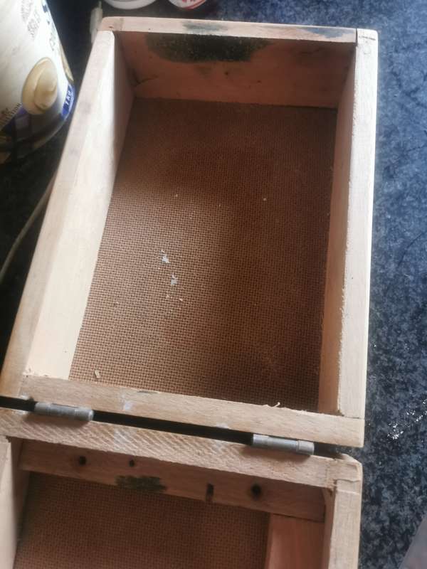 2 VINTAGE WOODEN BOXES WITH LATCH