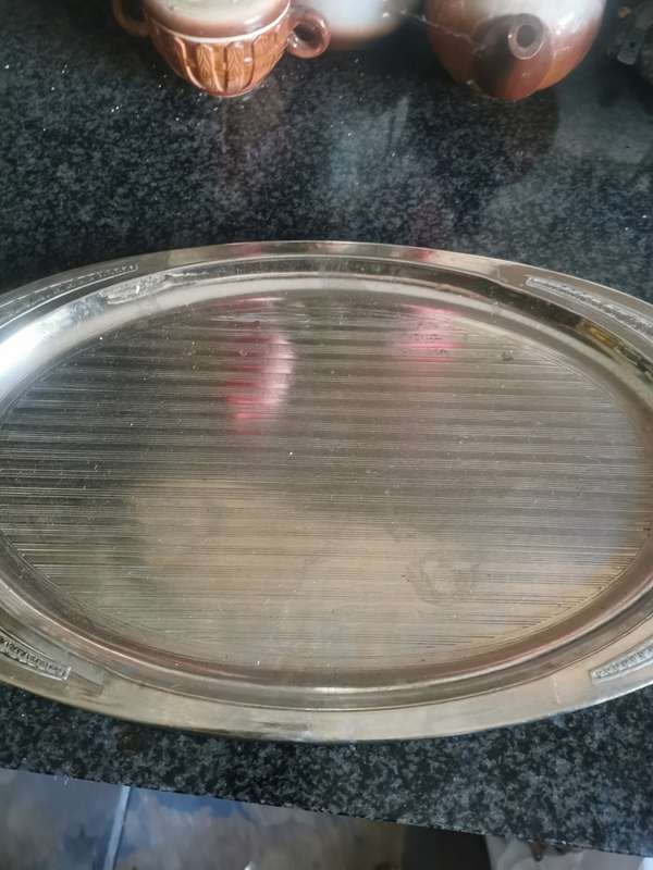VINTAGE SILVERPLATED TRAY