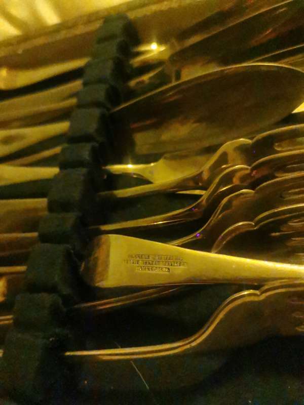 ANTIQUE SHEFFIELD FISH SET