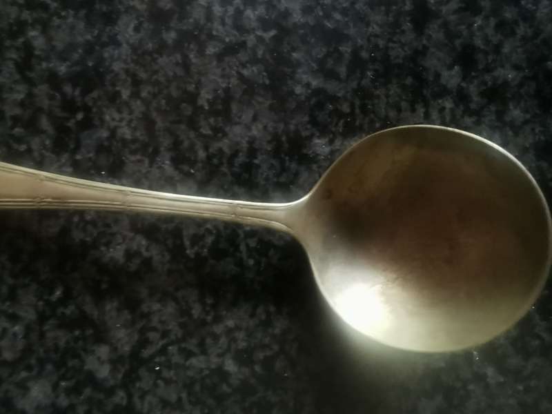 VINTAGE EPNS SUGAR SPOON