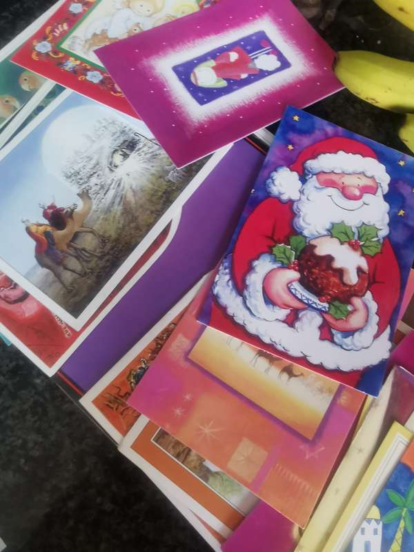 28 UNUSED CHRISTMAS CARDS ETC