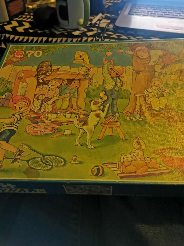 vintage 70 piece kids puzzle