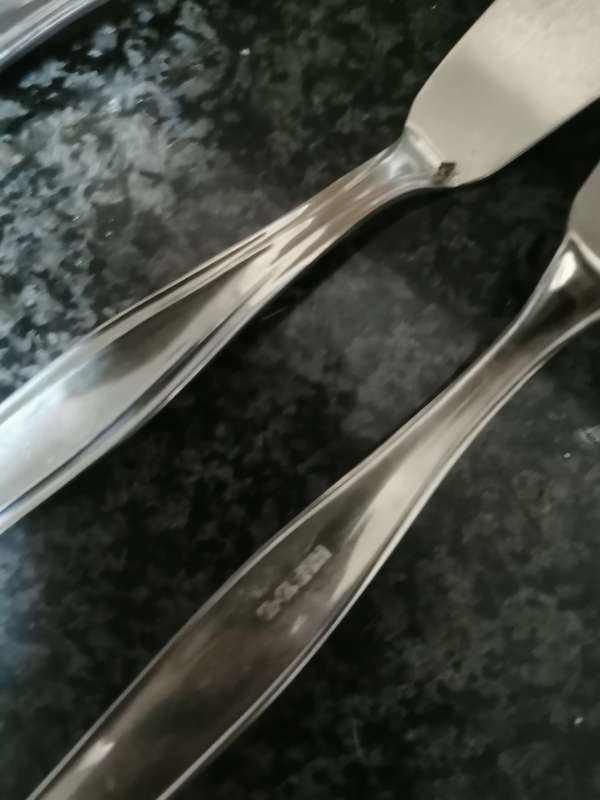 5 PIECE STAINLESS SWTEEL FISH FORKS