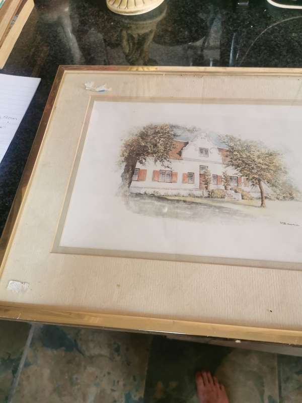 VINTAGE FRAMED FARMHOUSE