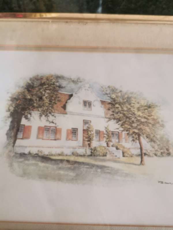 VINTAGE FRAMED FARMHOUSE
