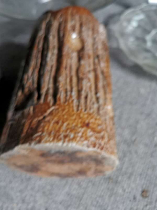 VINTGE GLAZED VASE IN THE FORM OF A TREE