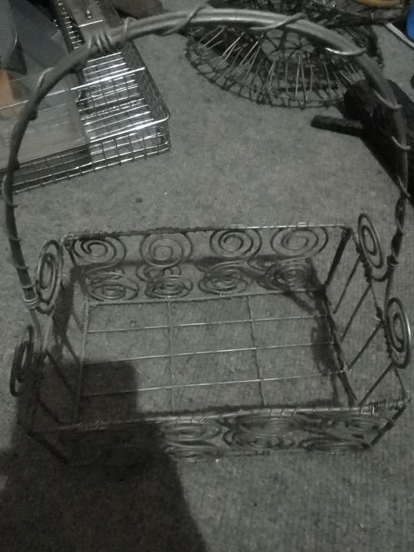 HANDMADE WIRE BASKET