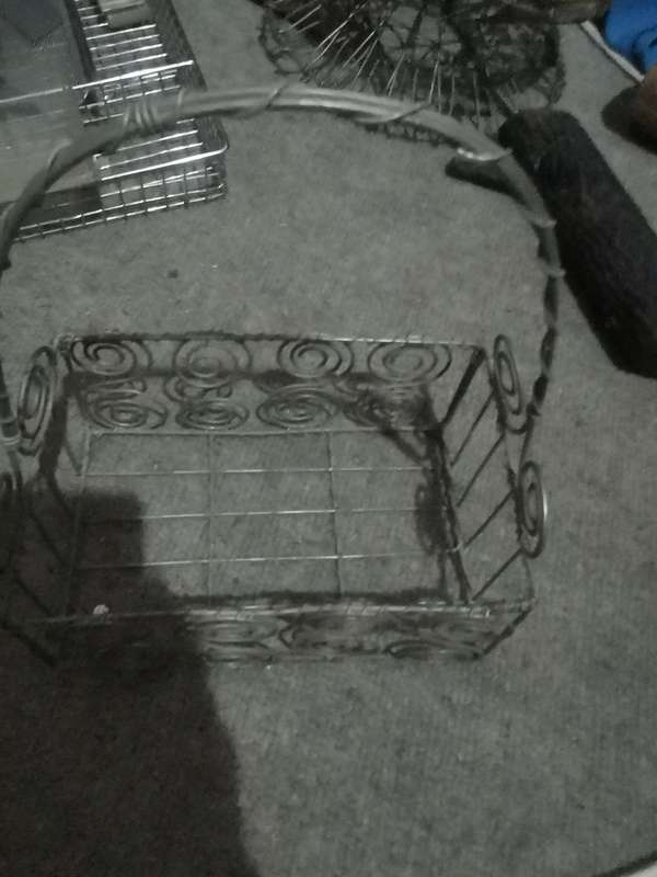 HANDMADE WIRE BASKET