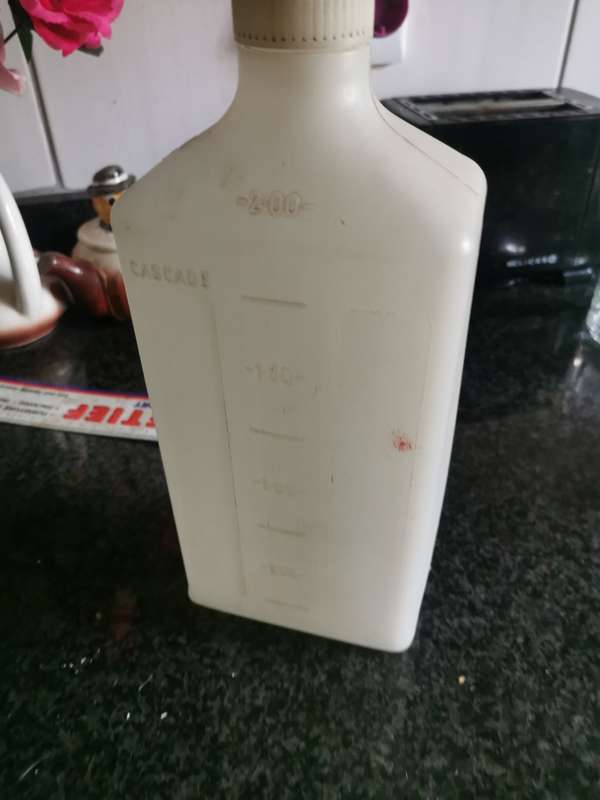 VINTAGE PLASTIC WATER BOTTLE