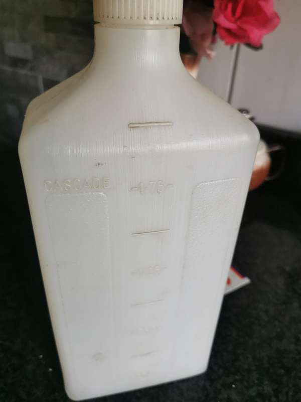 VINTAGE PLASTIC WATER BOTTLE