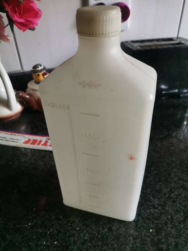 VINTAGE PLASTIC WATER BOTTLE