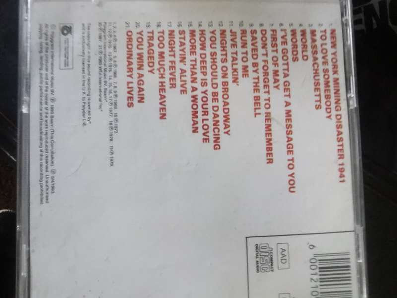 Bee Gee CD