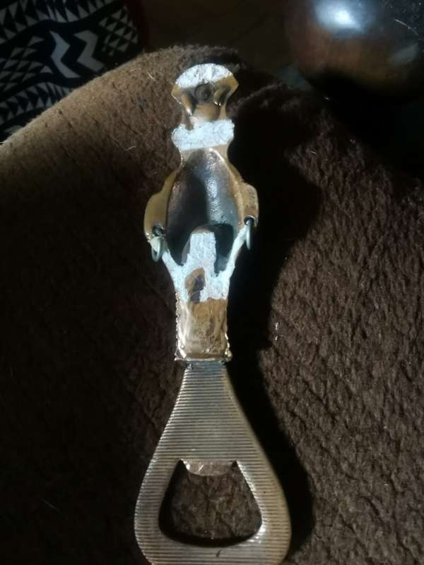 VINTAGE COPPER BOTTLE OPENER