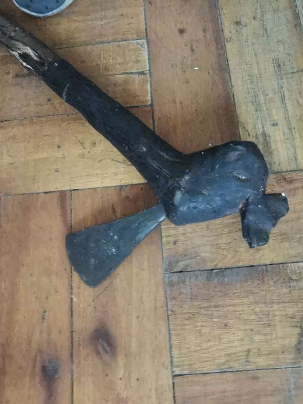 UNUSUAL AFRICAN TRIBAL AXE