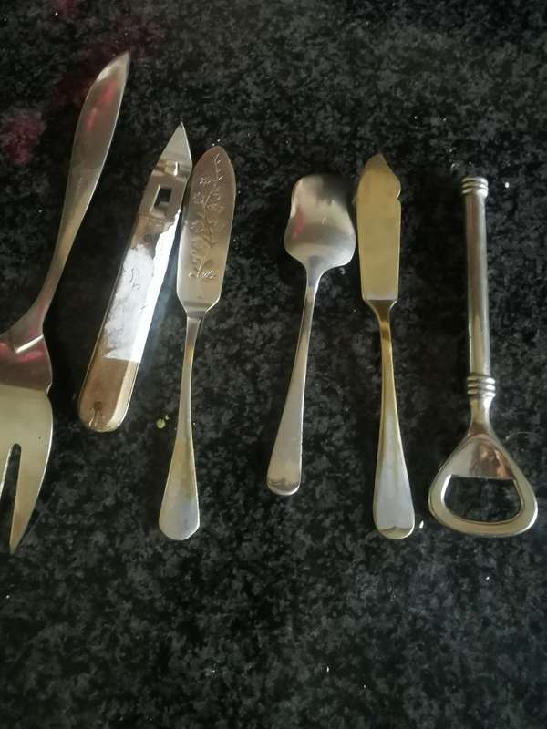 vintage lot kitchen items
