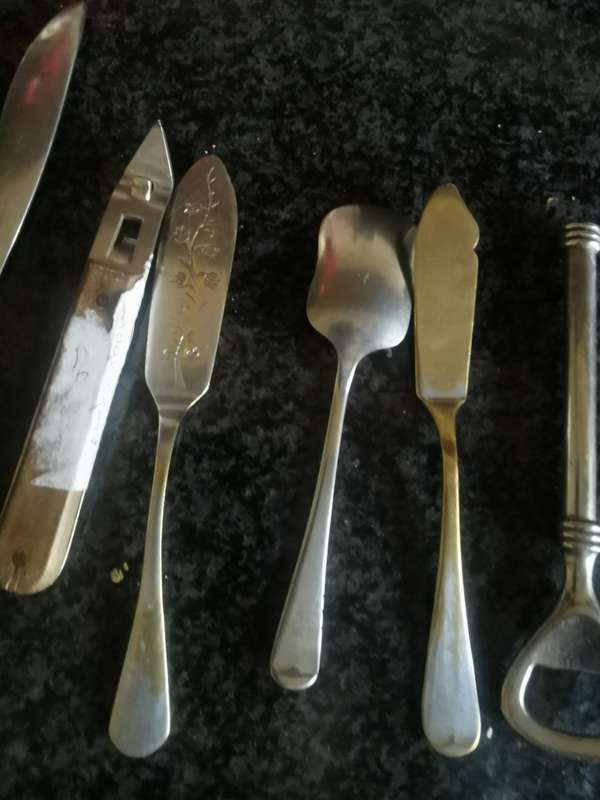 vintage lot kitchen items