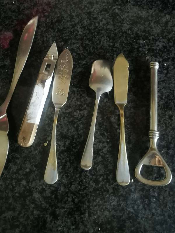 vintage lot kitchen items