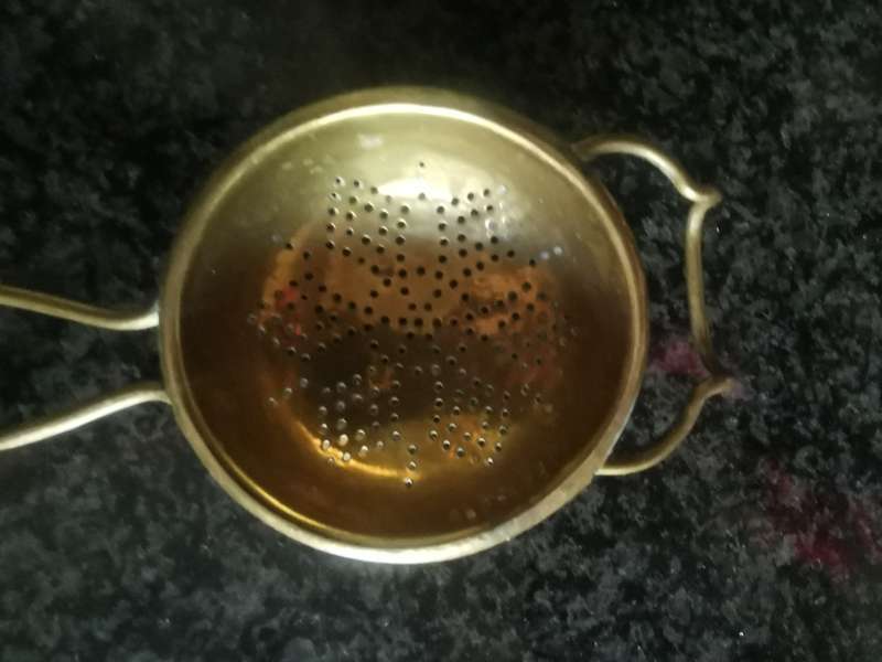 Vintage tea sieve