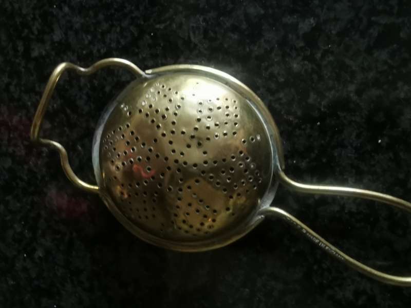 Vintage tea sieve
