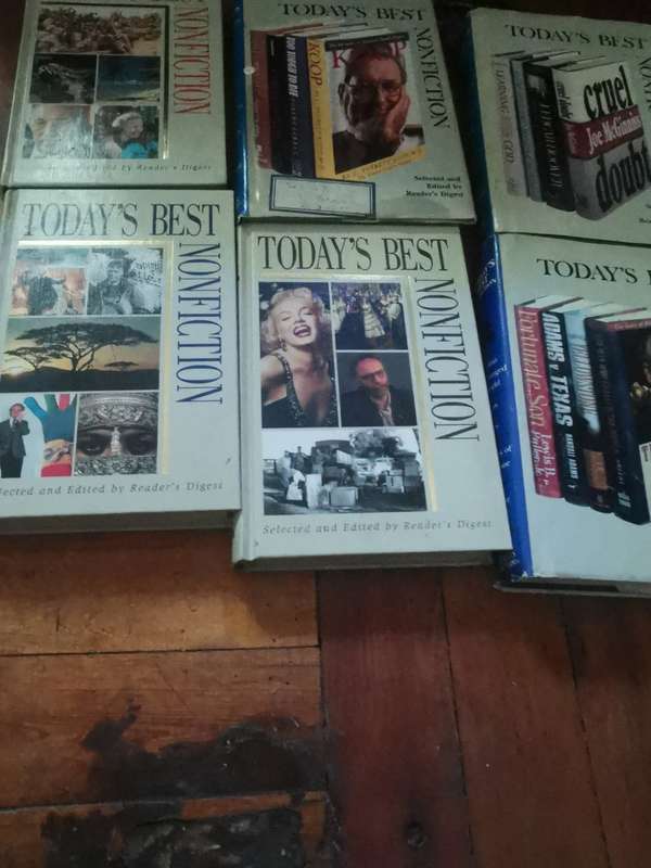 6 NON FICTION BOOKS