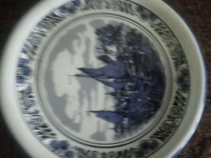 VINTAGE 8CM DELFT HOLLAND PLATE