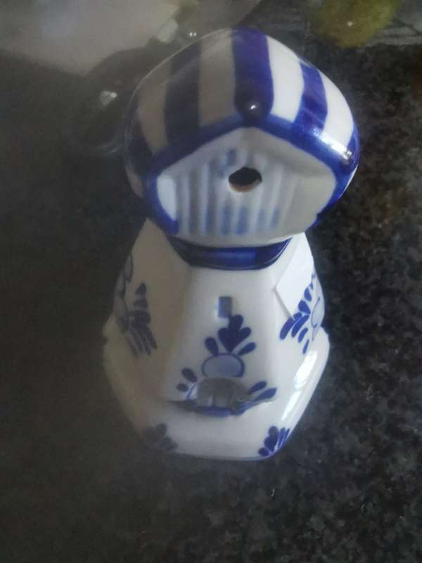 VINTAG ELVECO DELFT BLUE HOUSE  ORNAMENT