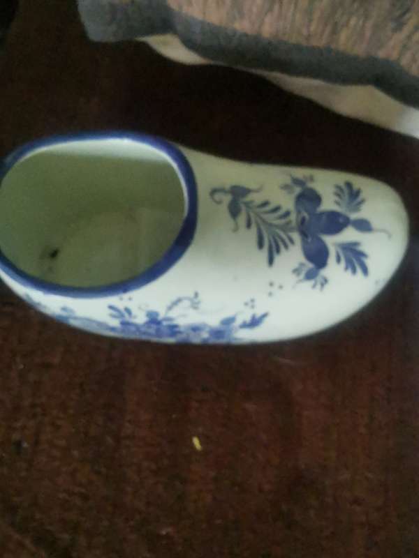 VINTAGE BIG HANGING  ORNAMENTAL SHOE
