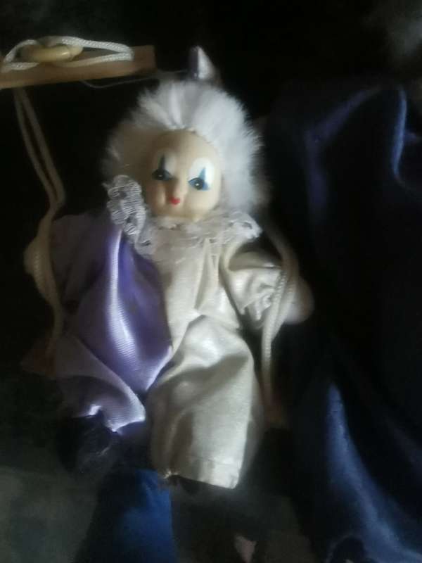 7 VINTAGE CLOWN  DOLLS