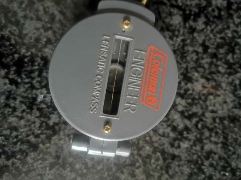 COLEMAN ENGINEER LENSATIC COMPASS