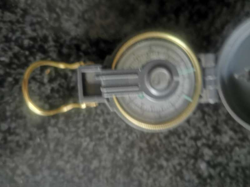 COLEMAN ENGINEER LENSATIC COMPASS