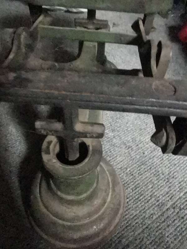 ANTIQUE BURMINGHAM SCALE WITH WEIGHTS NR 2