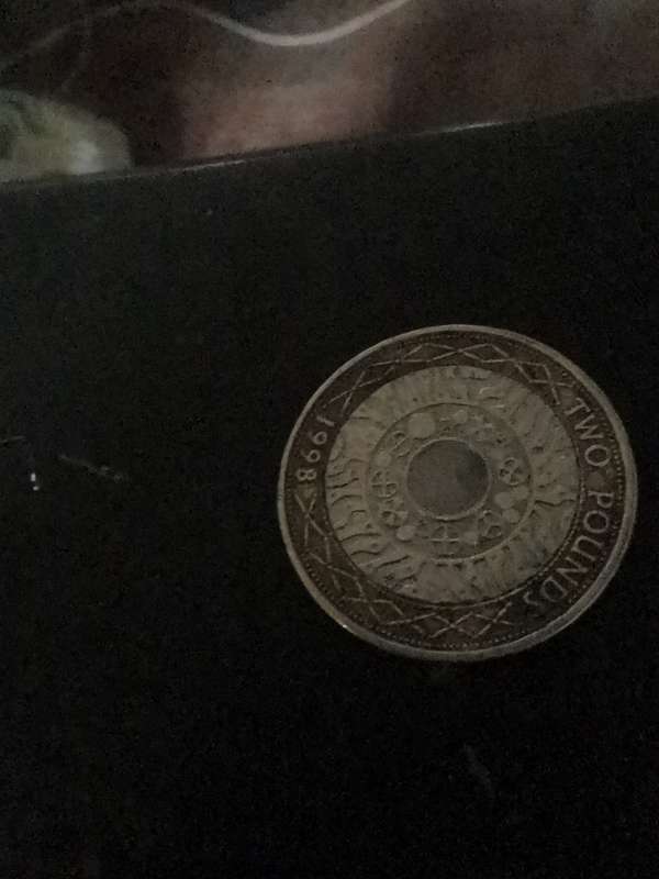 1998  SILVER PROOF BIMETALLIC  RARE COIN