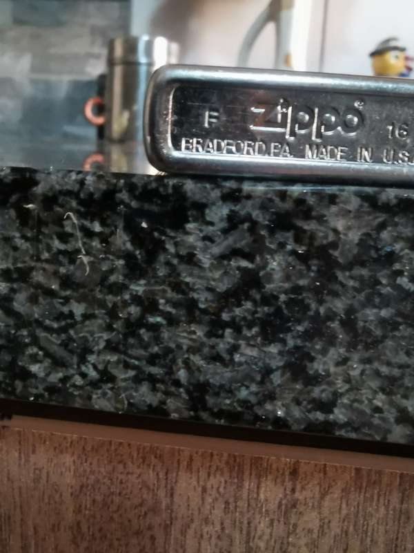 VINTAGE ZIPPO BRADFORD MADE IN ENGLAND