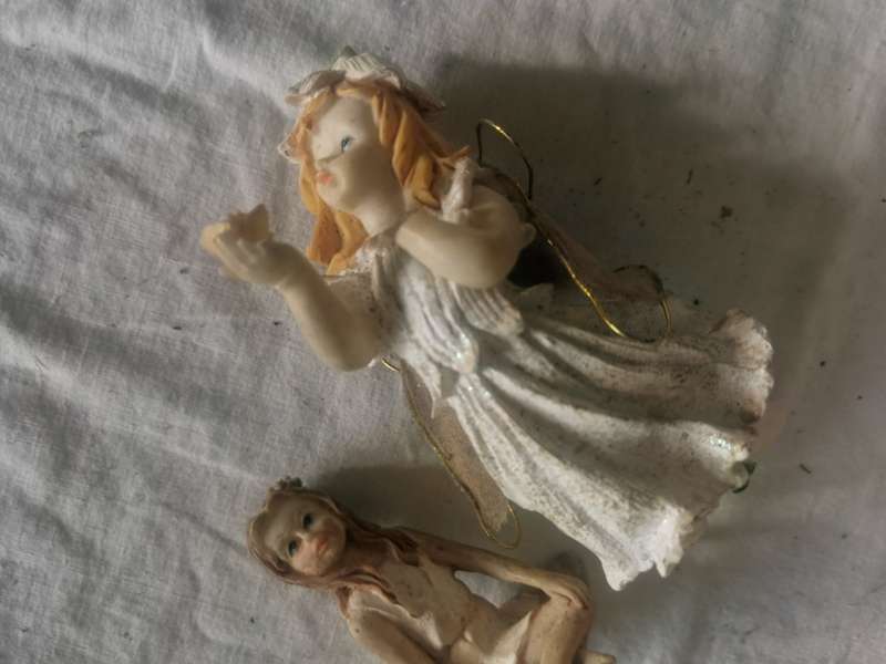 2 COLLECTABLE VINTAGE FAIRYS