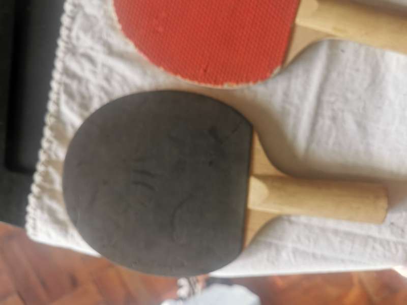 2 VINTAGE TABLE TENNIS BATS