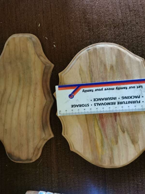 3 WOODEN CARVED  PIECES