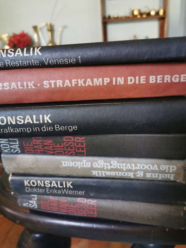 7 HEINZ KONSALIK BOOKS