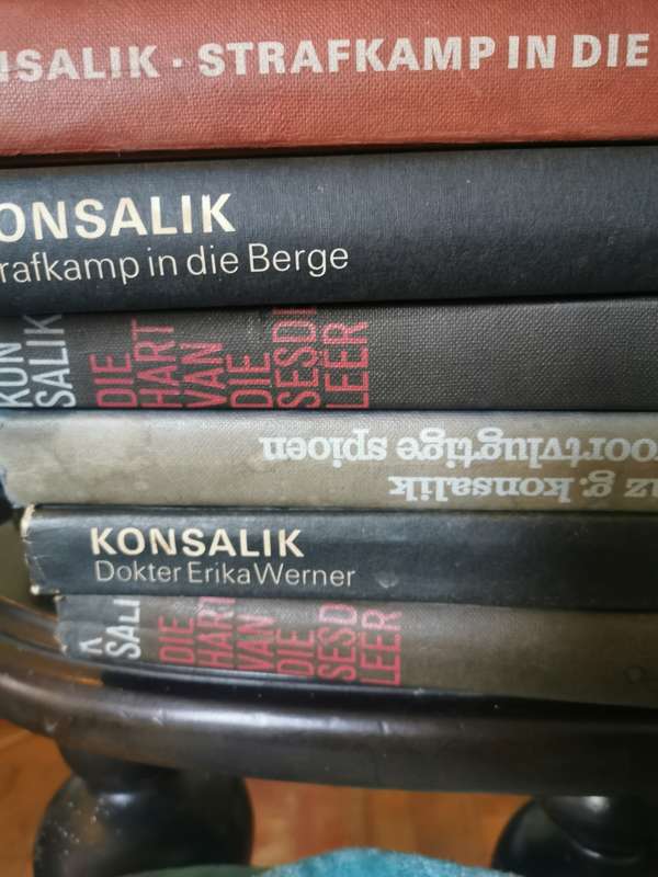 7 HEINZ KONSALIK BOOKS
