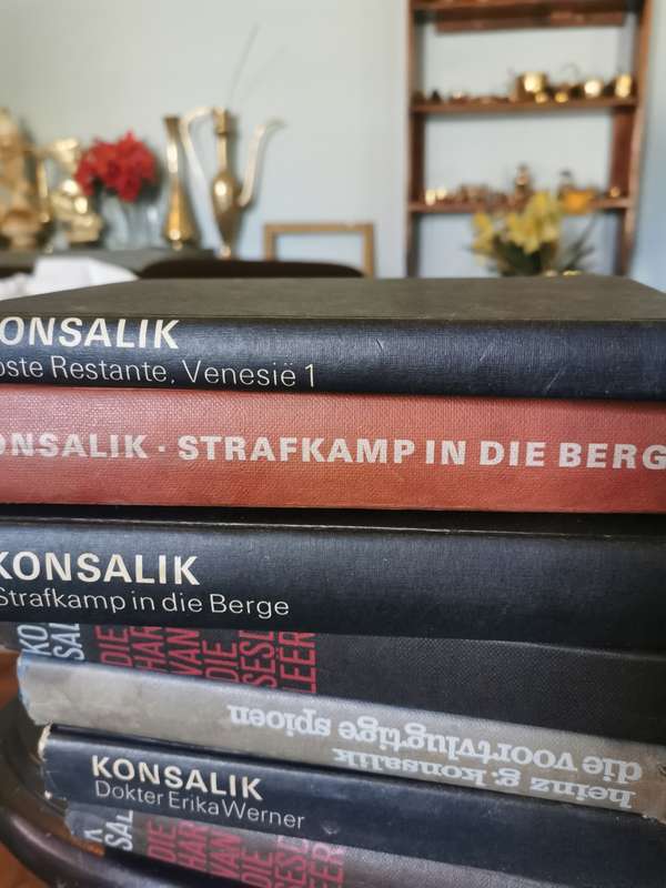 7 HEINZ KONSALIK BOOKS