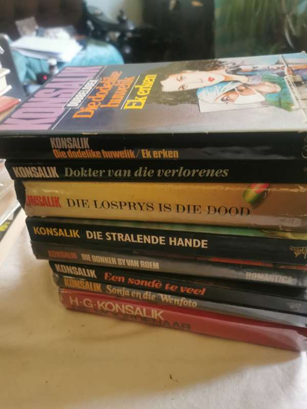 91 HEINZ KONSALIK  BOOKS TITLES