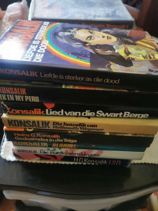 91 HEINZ KONSALIK  BOOKS TITLES
