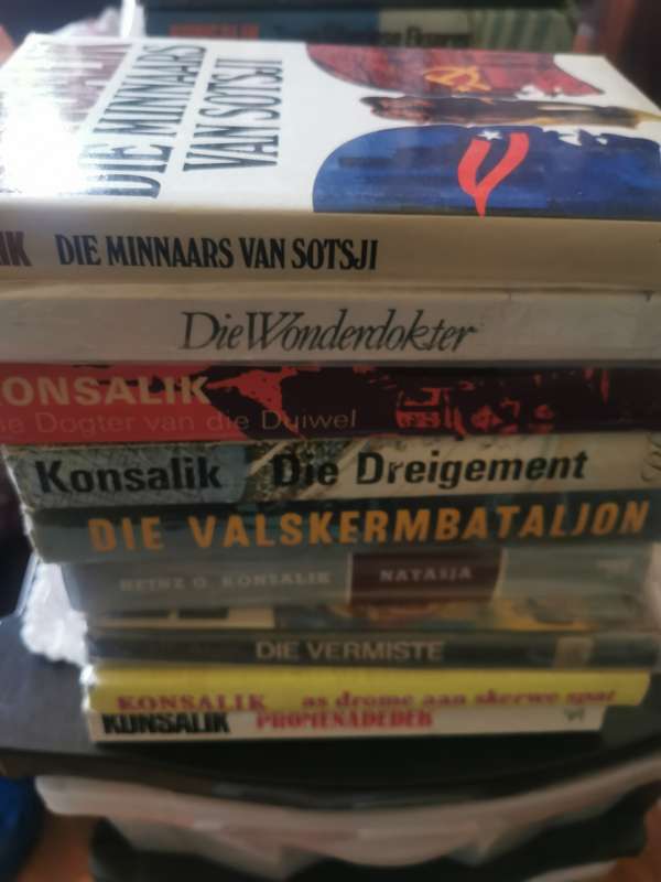 91 HEINZ KONSALIK  BOOKS TITLES