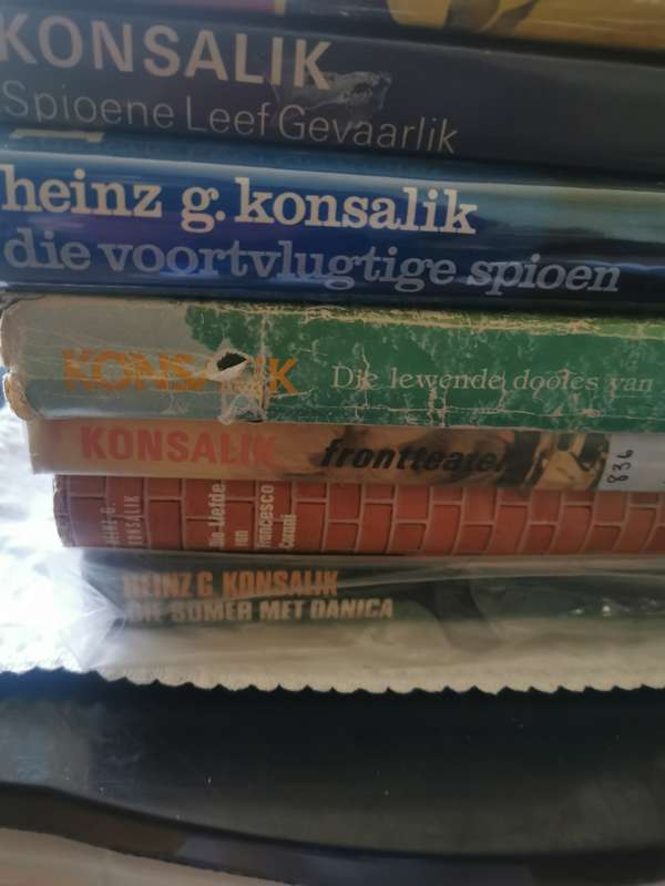 91 HEINZ KONSALIK  BOOKS TITLES