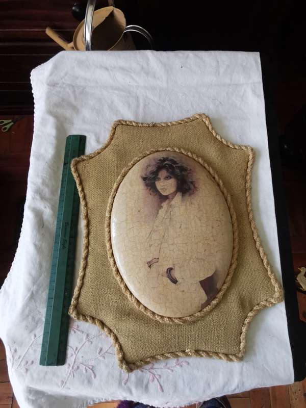 Vintage wall hanging