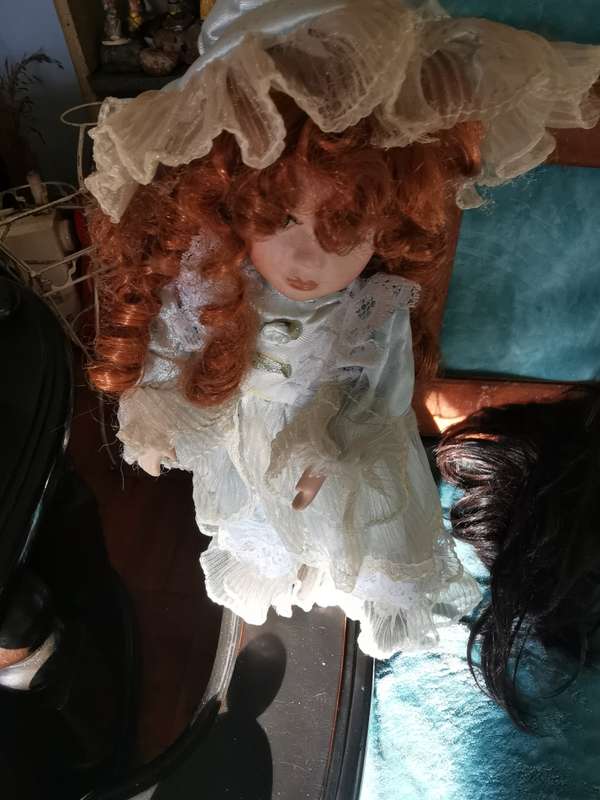 ANTIQUE 6CM POR DOLL