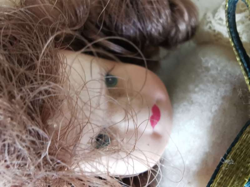 ANTIQUE 6CM POR DOLL